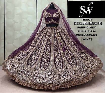 Chiku Golden Net Lehenga