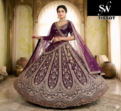 Chiku Golden Net Lehenga