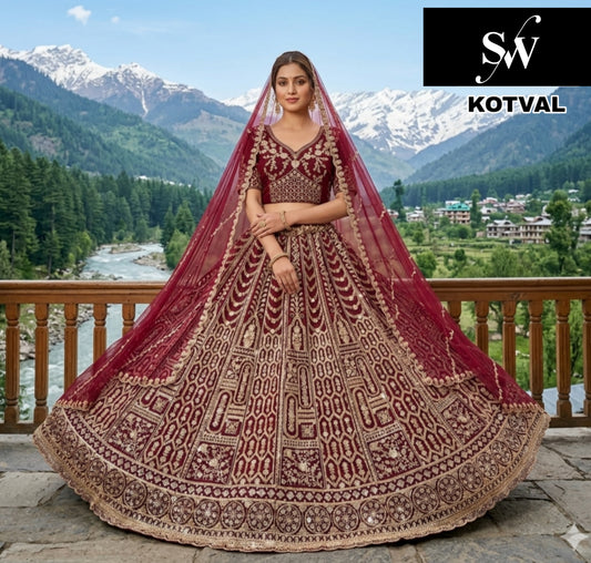 Chiku Golden Net Lehenga