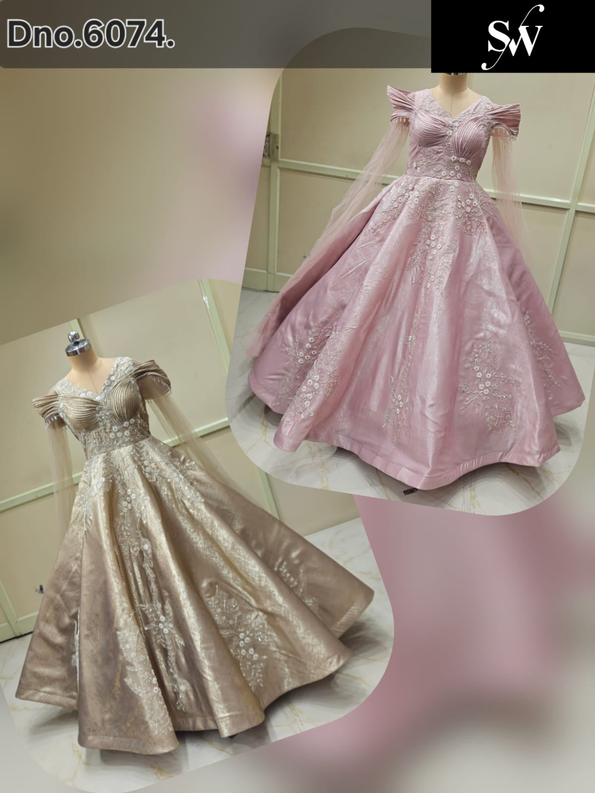 Peach Pink Designer Lehenga