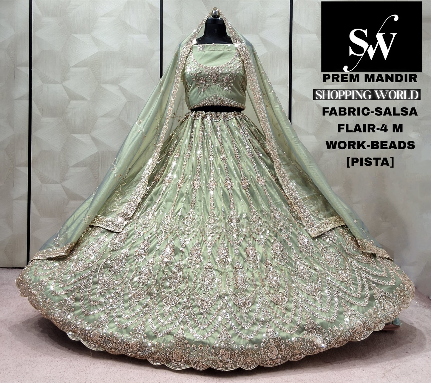 Designer pink Lehenga