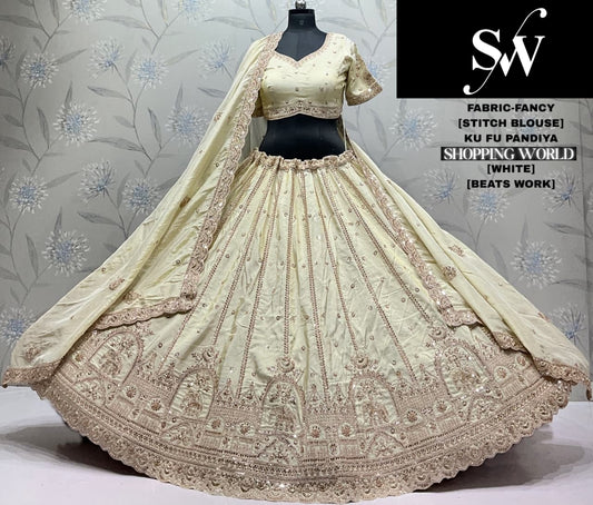 White Fancy Lehenga