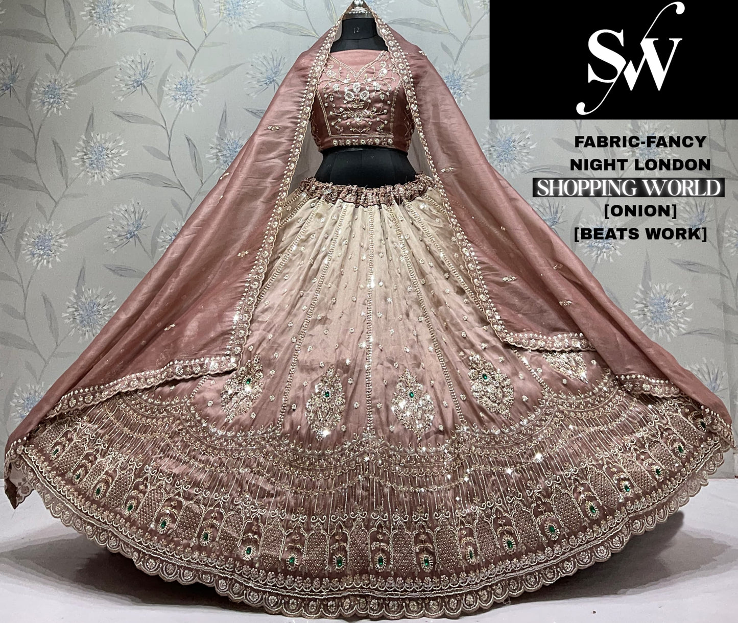 Silver Grey Fancy Lehenga