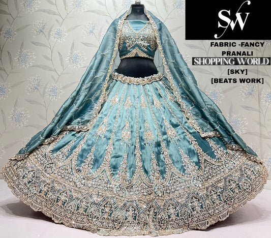 Lavender Fancy Designer Lehenga