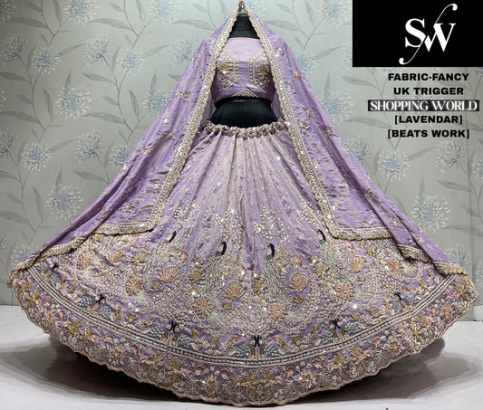 Lavender Fancy Lehenga