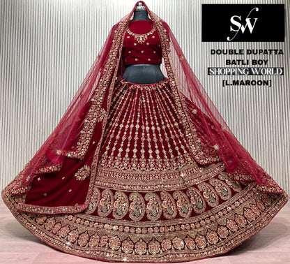 Rani Pink Peacock Bridal Lehenga