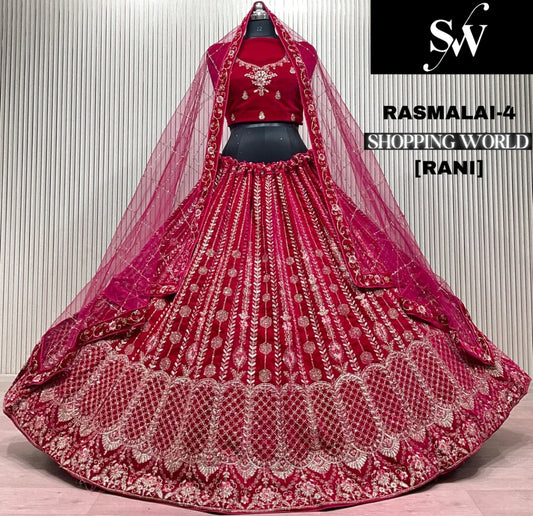 Rani Pink Bridal Lehenga
