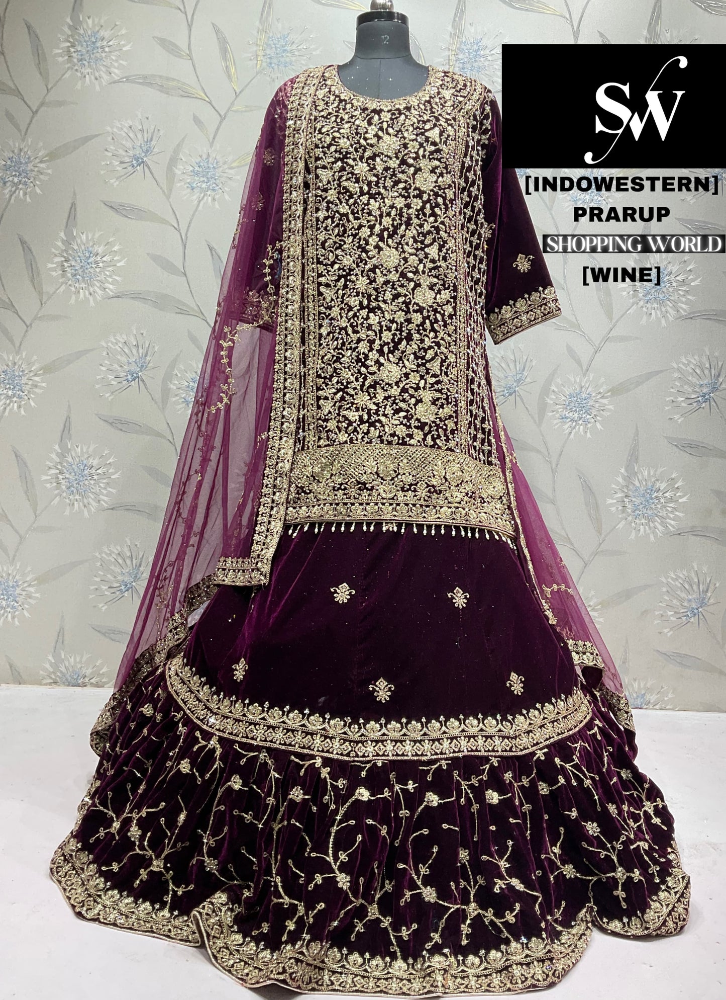 Green long Dress Farshi Gaharara Dress Special