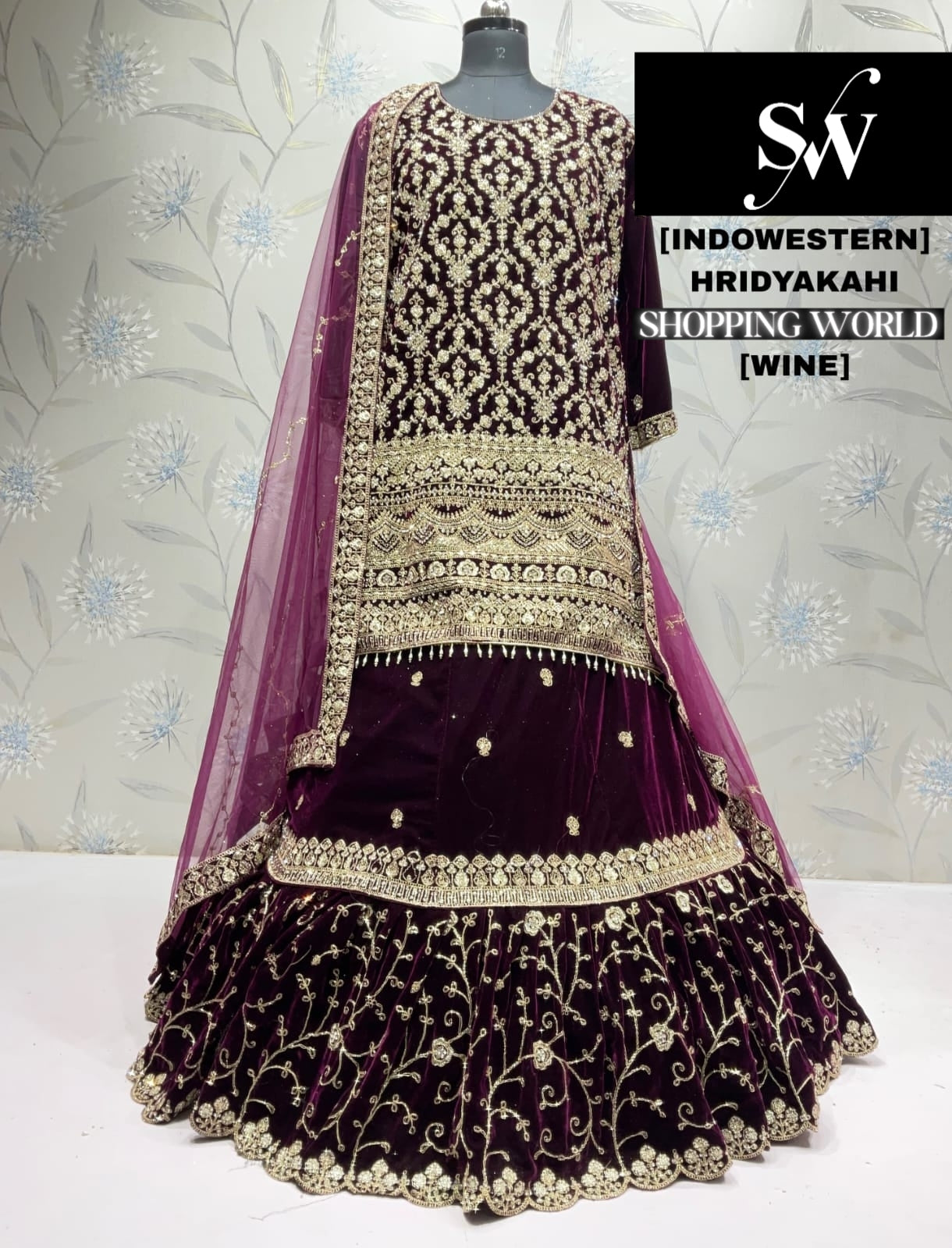 Green long Dress Farshi Gaharara Dress Special