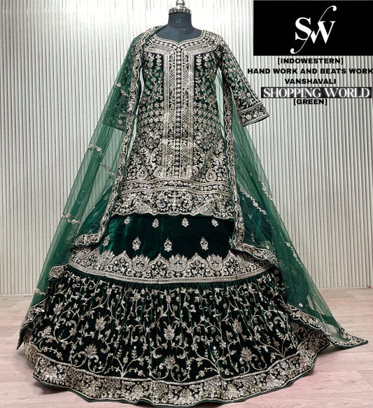 Maroon Wine long Dress Farshi Gaharara Dress Special