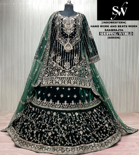 Maroon Wine long Dress Farshi Gaharara Dress Special