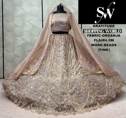 Pink Designer Lehenga