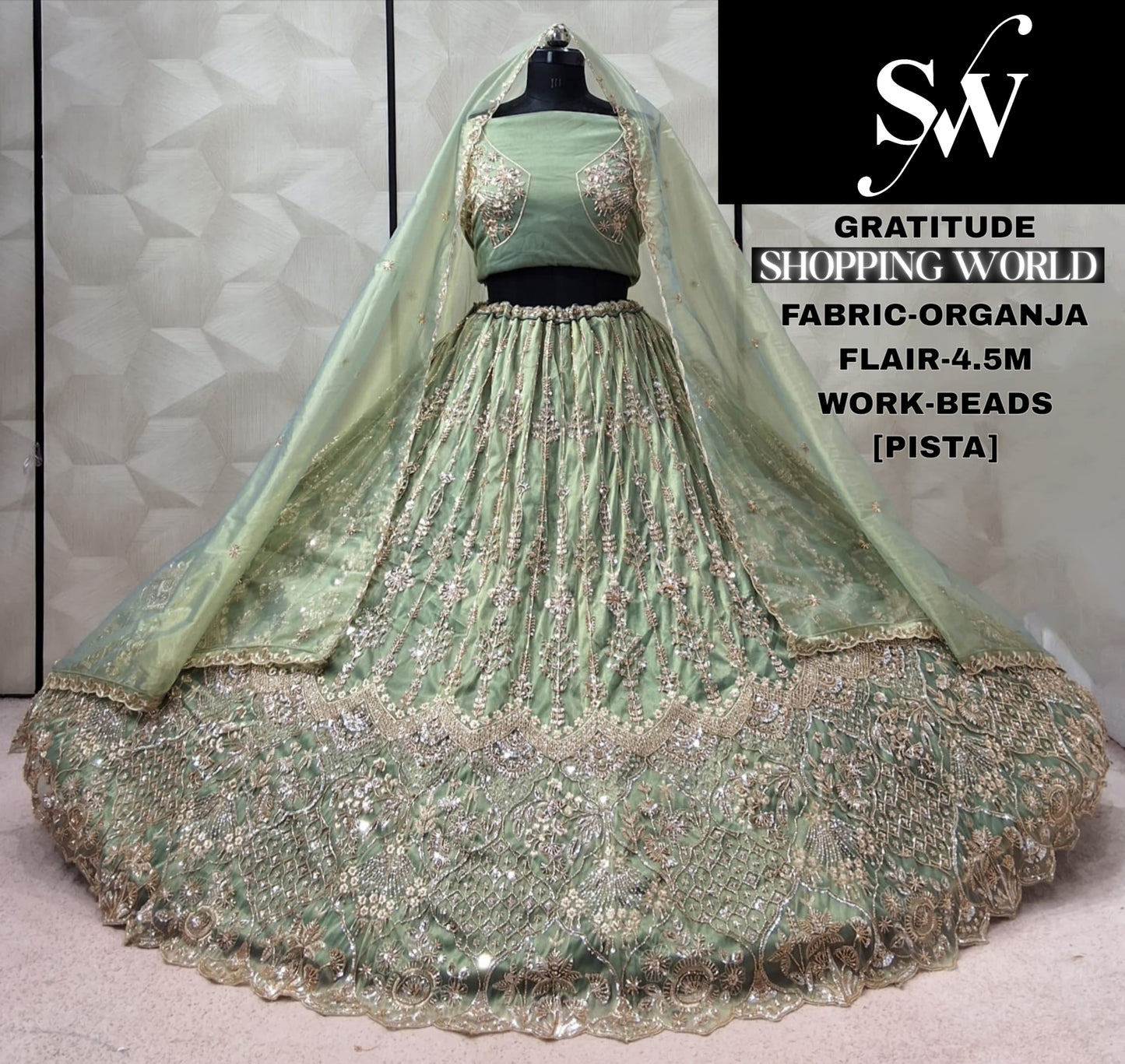 Pink Designer Lehenga