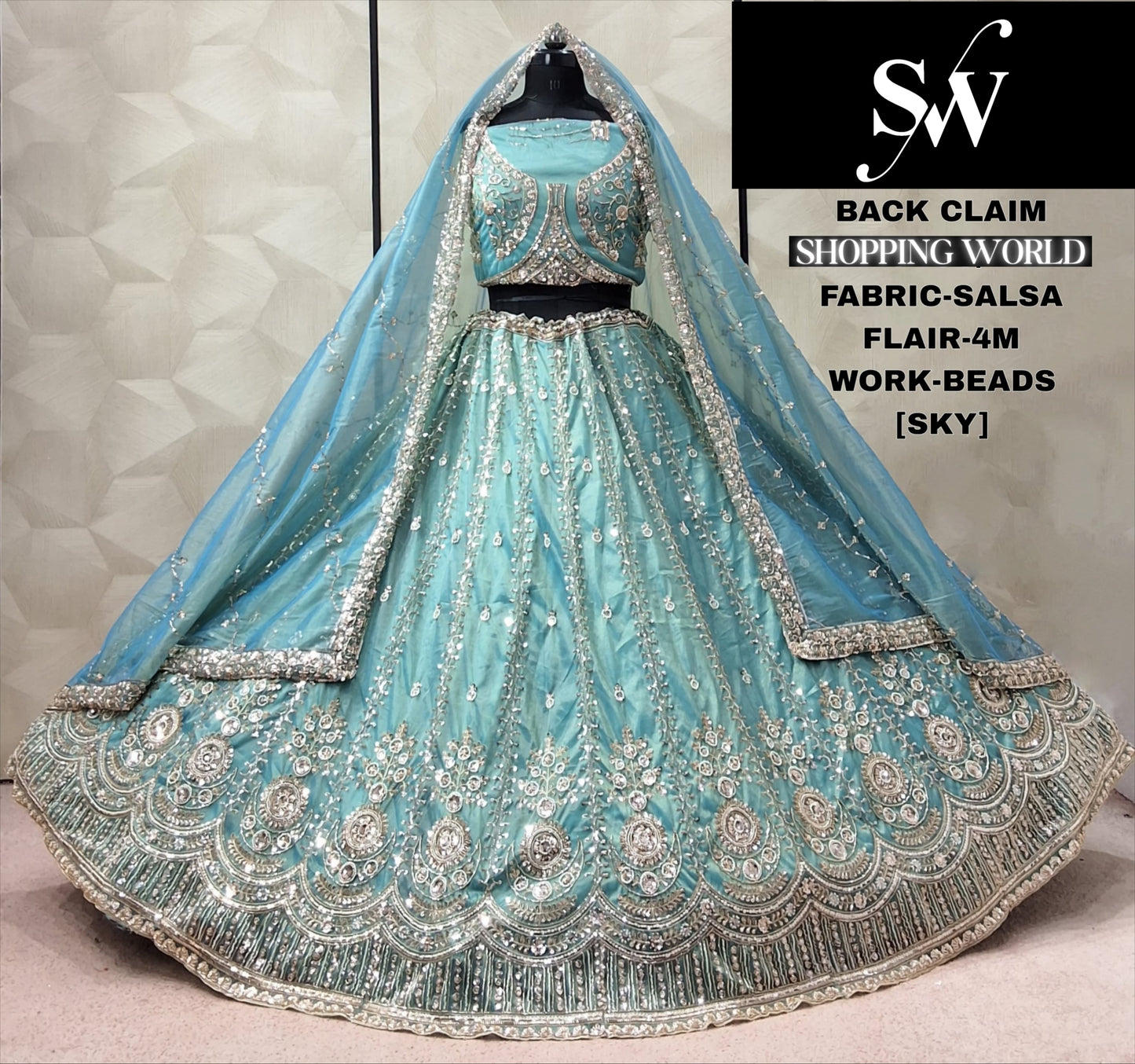Lavender Salsa Lehenga