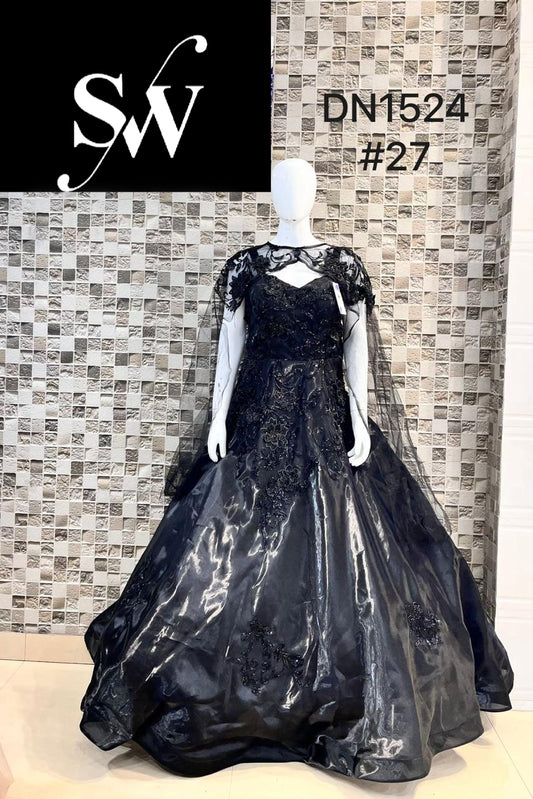 Black Designer Gown