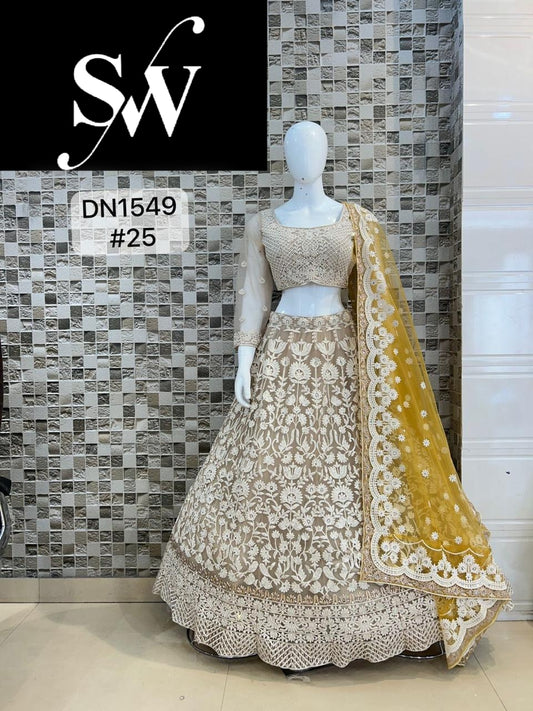 Yellow Haldi Mehendi Designer Pdp Crop Top Lehenga