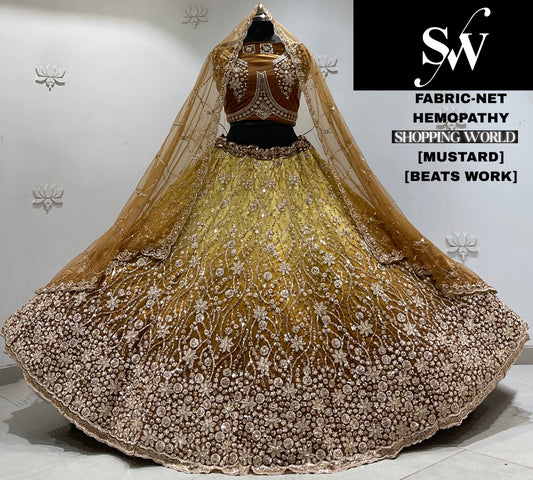 Maroon Net Lehenga