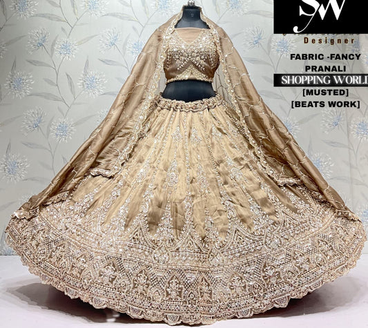 Sky blue fancy semi stitch partywear Lehenga