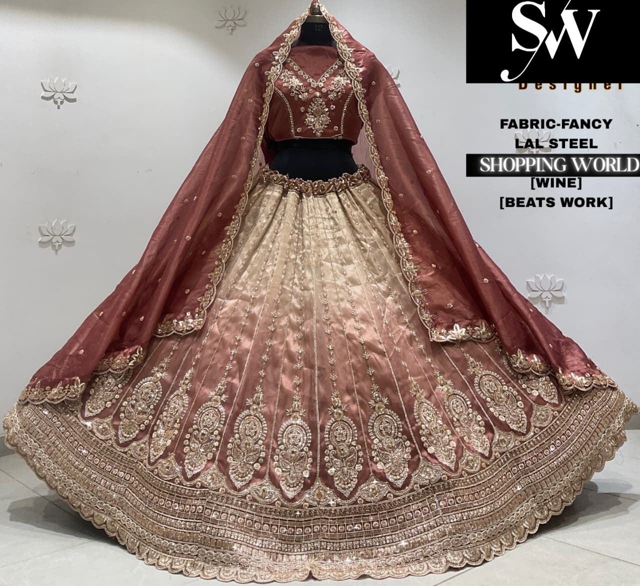 Mehandi fancy semi stitch partywear Lehenga