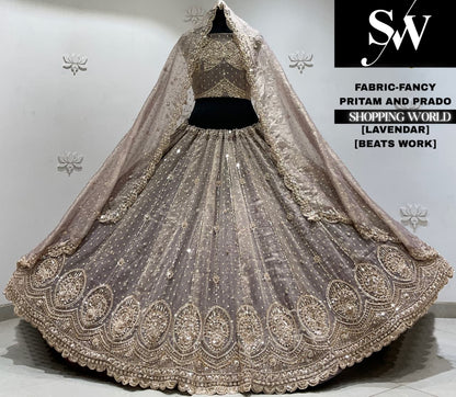 Lavender fancy Lehenga