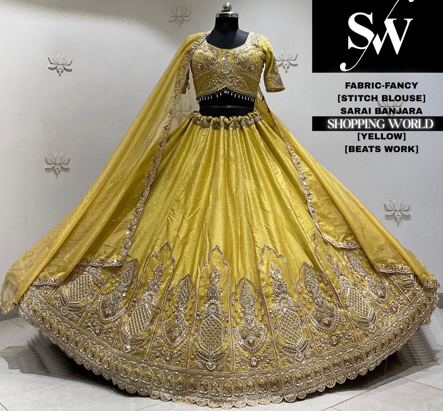 Rani pink fancy crop top Lehenga