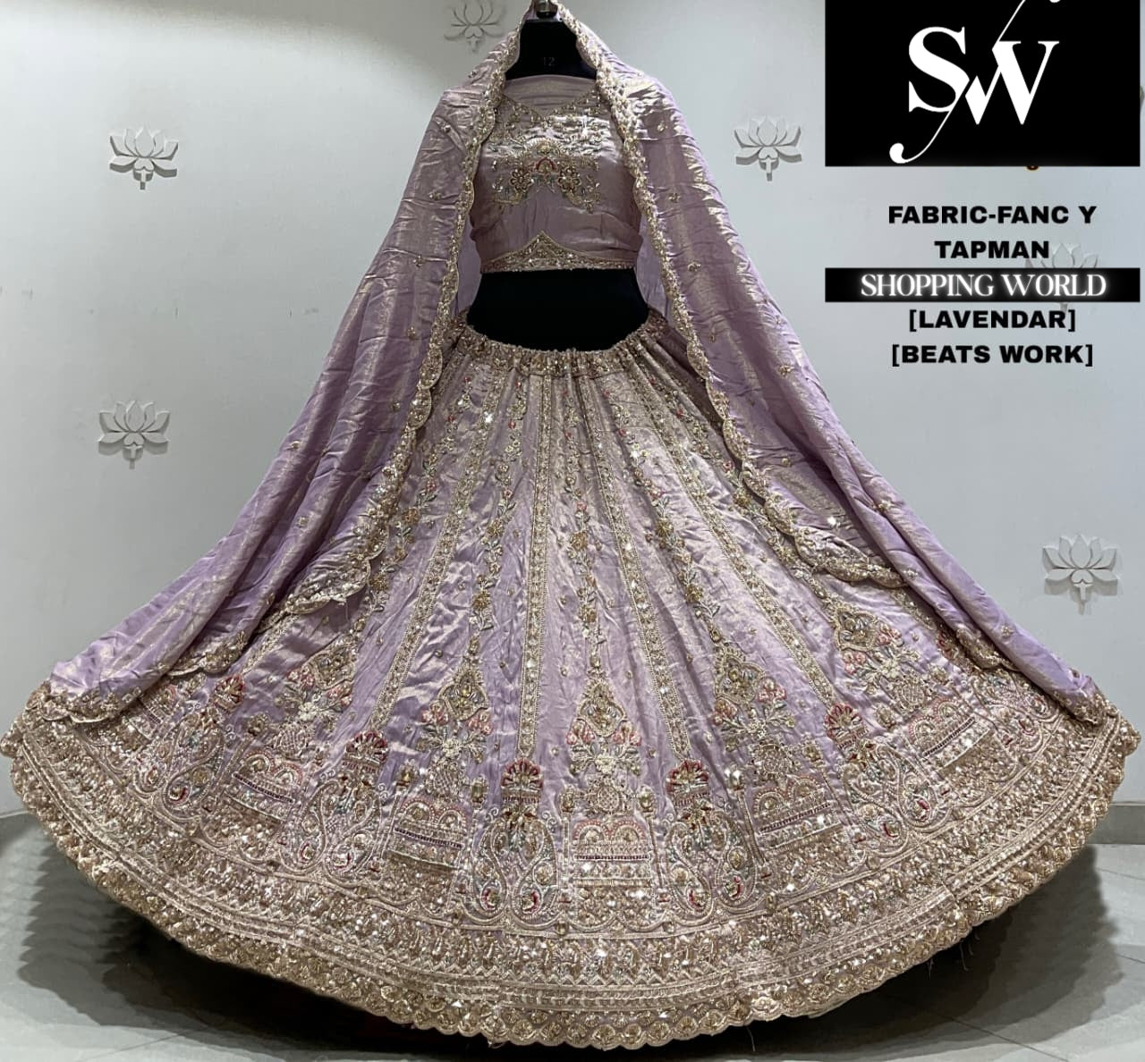 Lavender fancy Lehenga