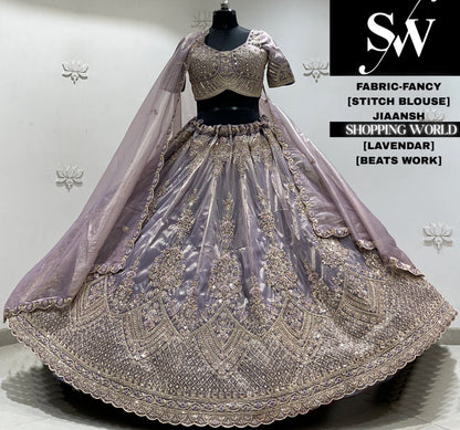 Peach fancy Lehenga