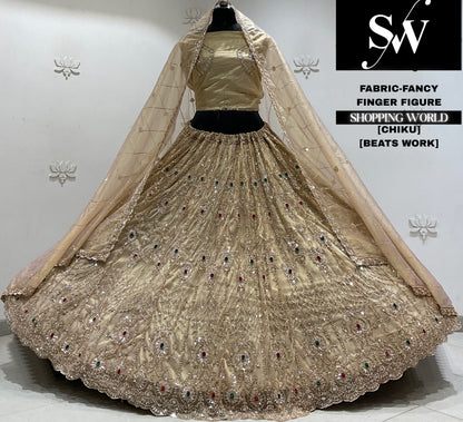 Peach fancy Lehenga