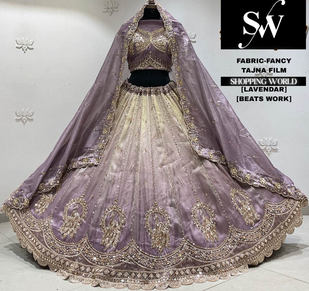 Mehandi green Fancy Lehenga