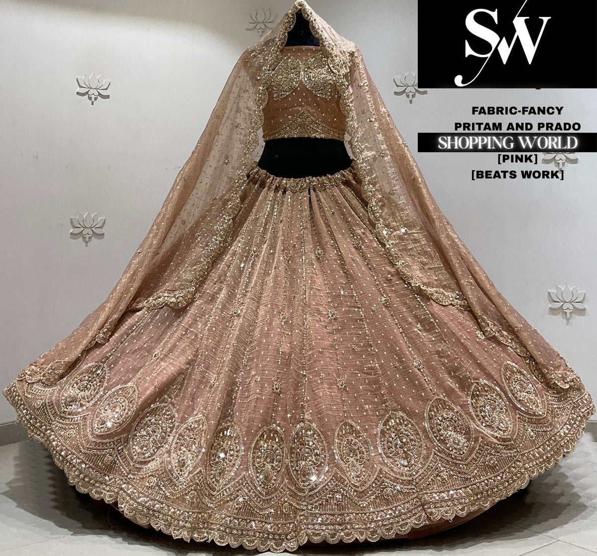 Pink fancy Lehenga