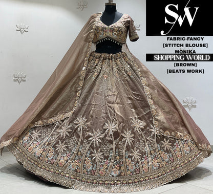 Brown fancy Lehenga