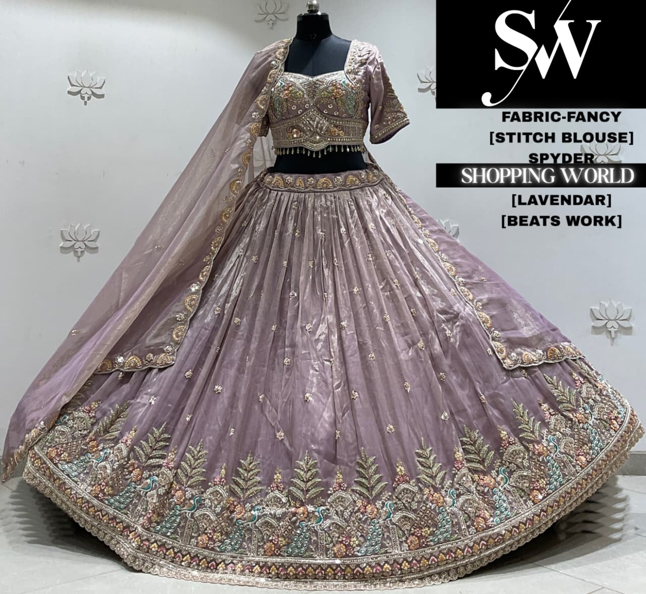 Grey fancy Lehenga