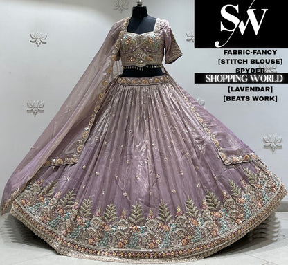 Grey fancy Lehenga