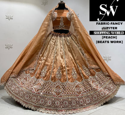 Brick pink fancy Lehenga