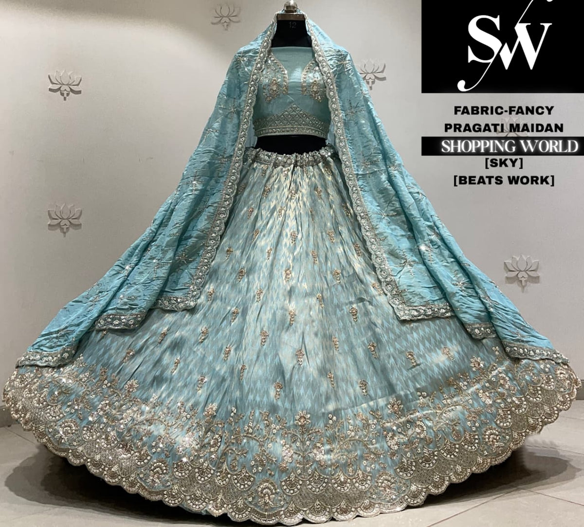 Lavender fancy Lehenga