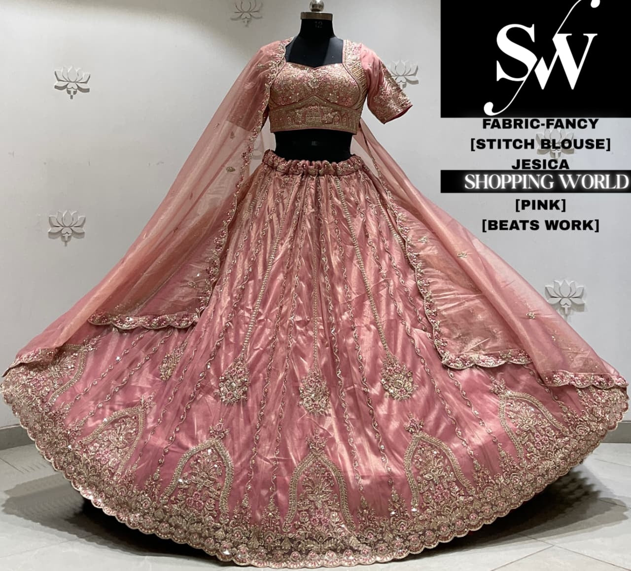 Lavender fancy Lehenga