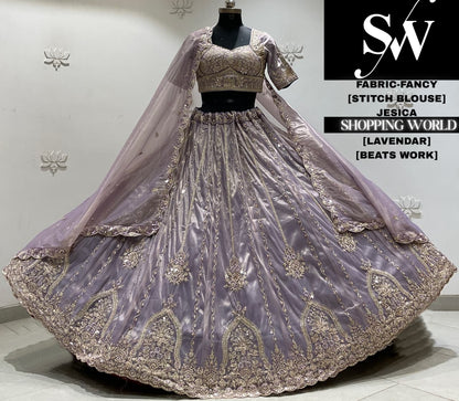 Lavender fancy Lehenga