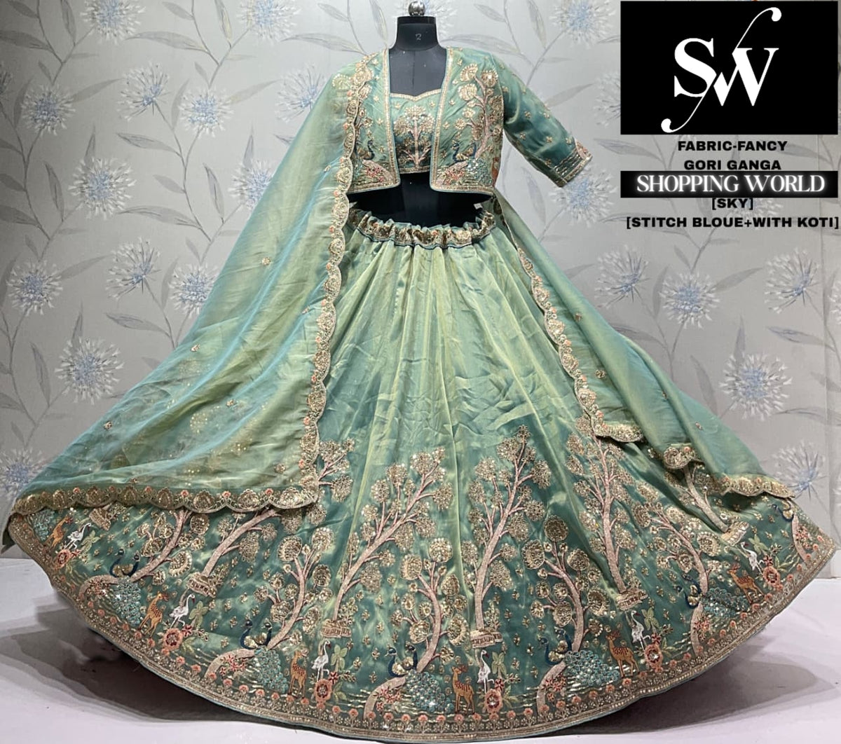 Lavender fancy Lehenga
