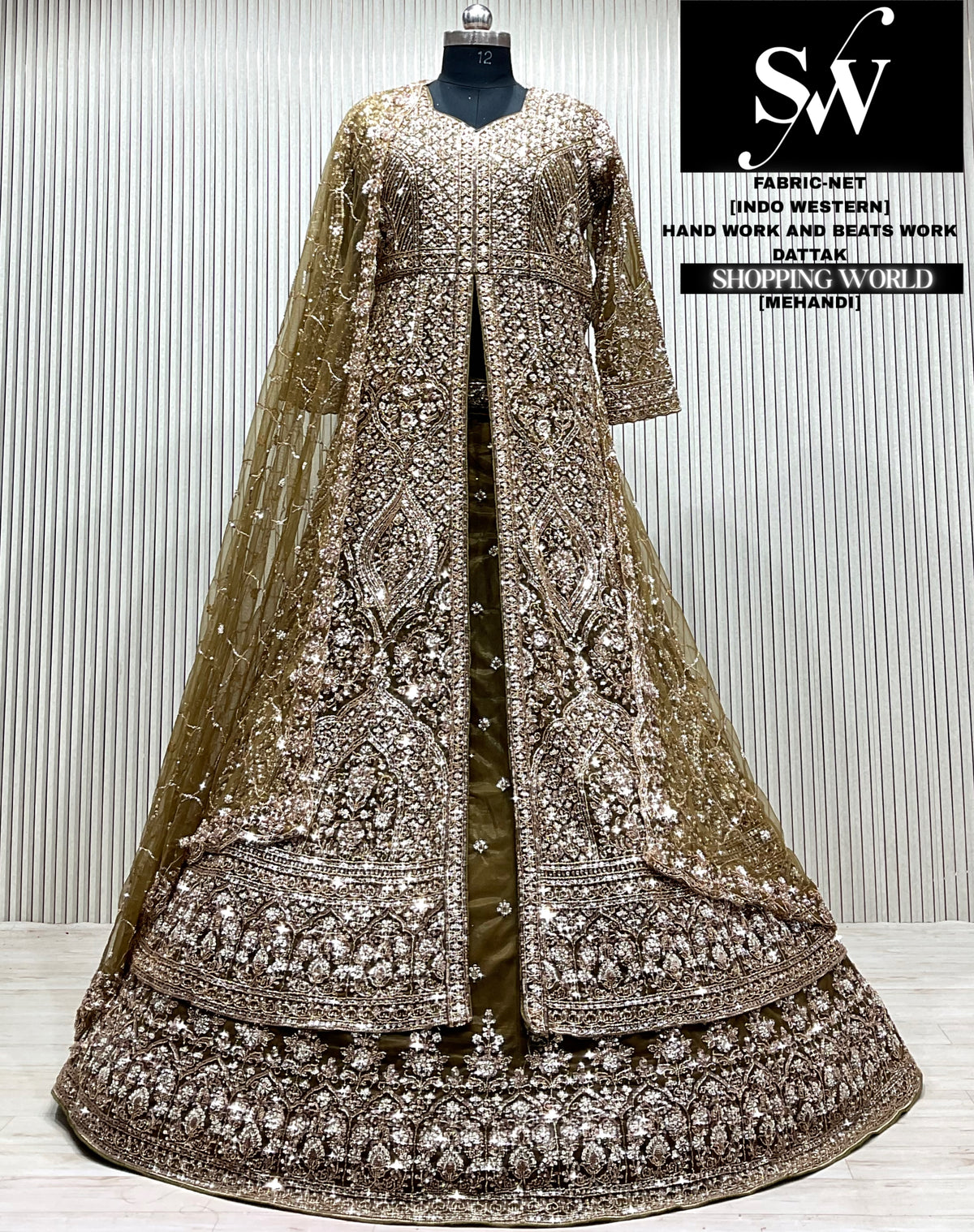 Wine maroon Long Farshi Garara Indo Western Dress