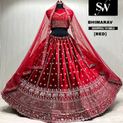 maroonLehenga