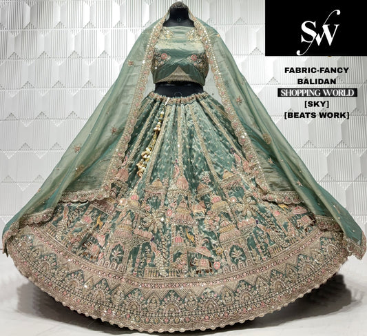 Pink fancy Partywear lehenga