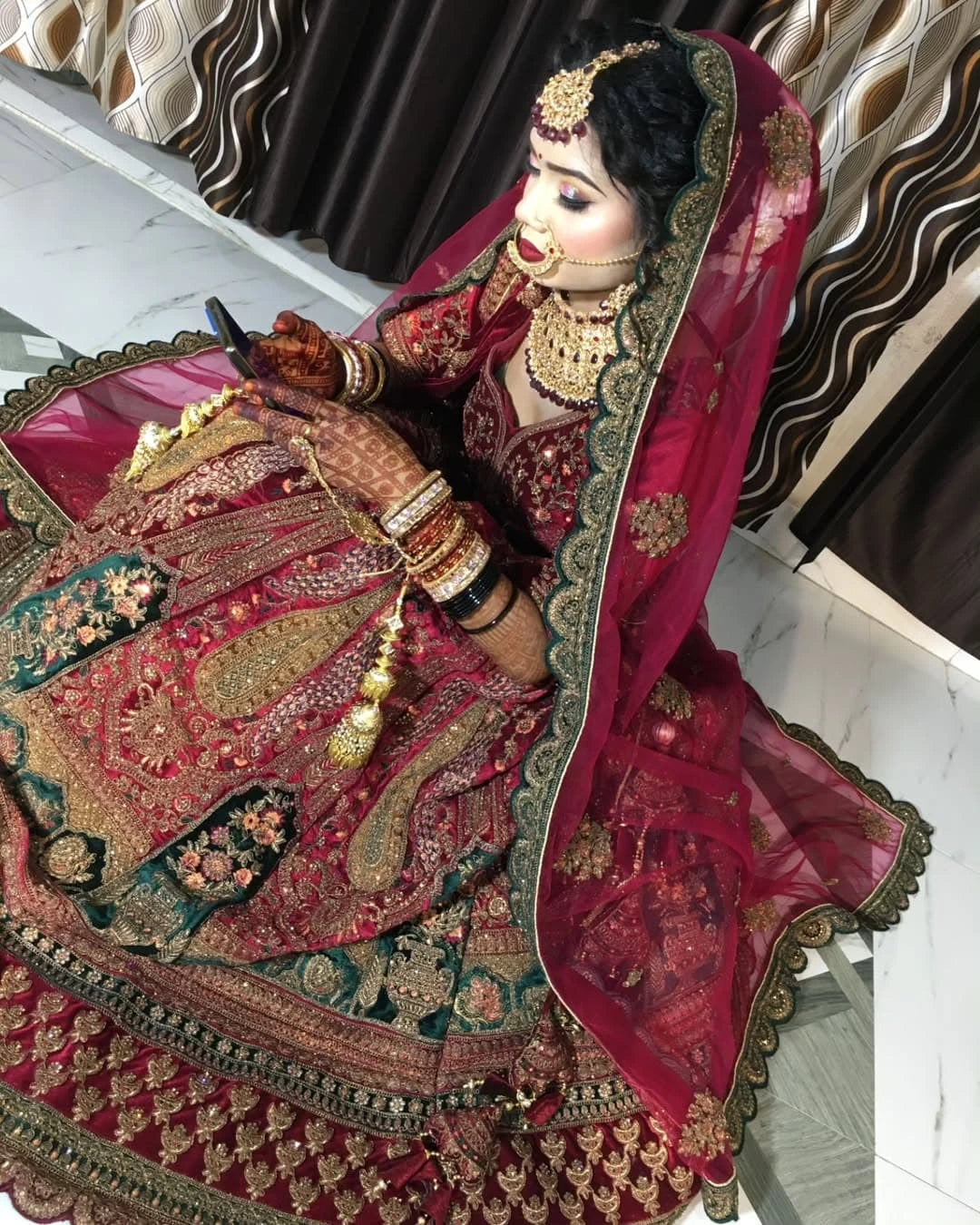 أنيقة الخردل الزفاف ليهينجا (عميل سعيد)