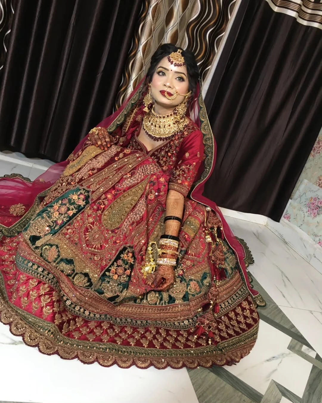 أنيقة الخردل الزفاف ليهينجا (عميل سعيد)