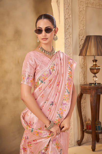 Pink Mirracle Saree 6107