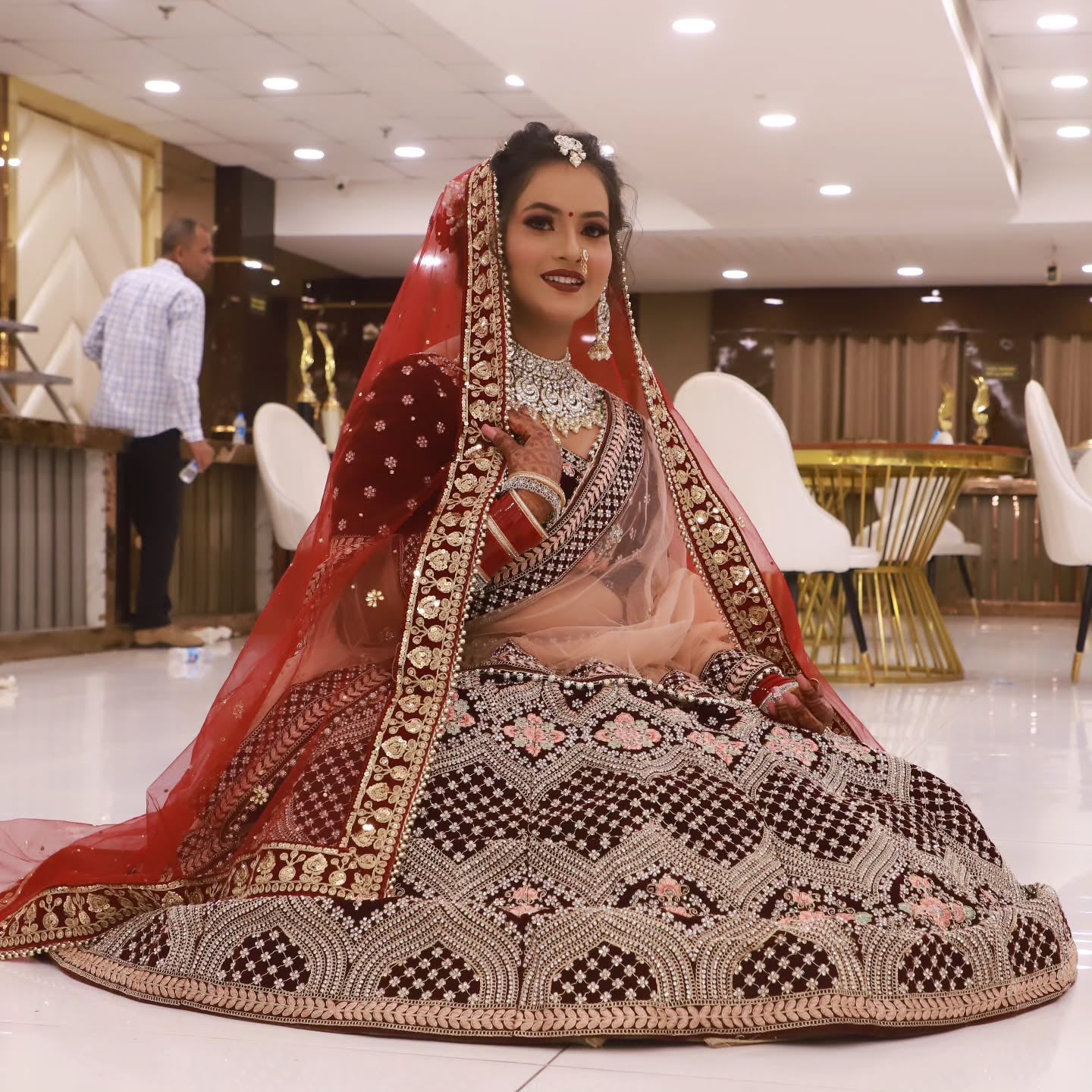 Amazing bridal lehenga ( happy customer)