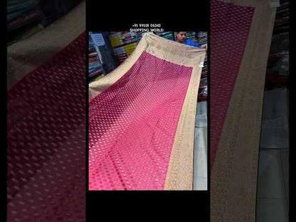 Fabulous dark pink saree