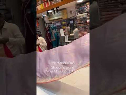 Lovely  pink fancy saree