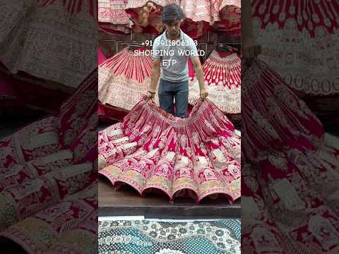 Rani Pink Doli Barat Ball Bridal Lehenga