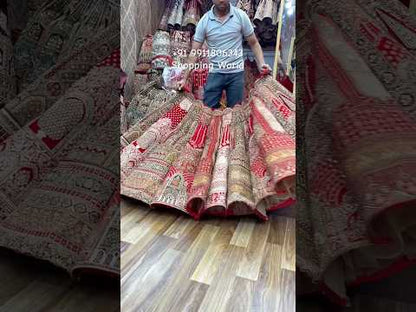 Multikali Ball Bridal Lehenga