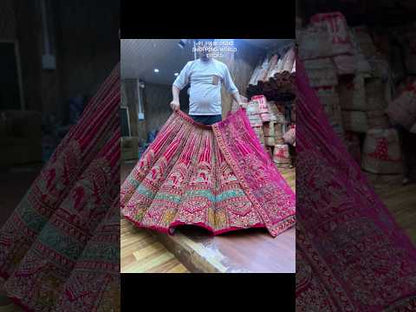 Stunning red Doli barat ball bridal Lehenga